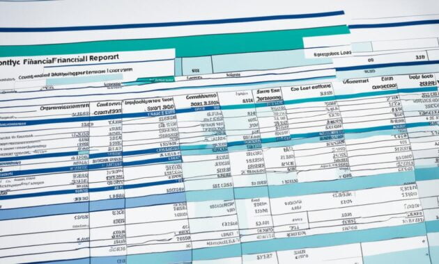 Contoh Format Laporan Keuangan Bulanan Excel